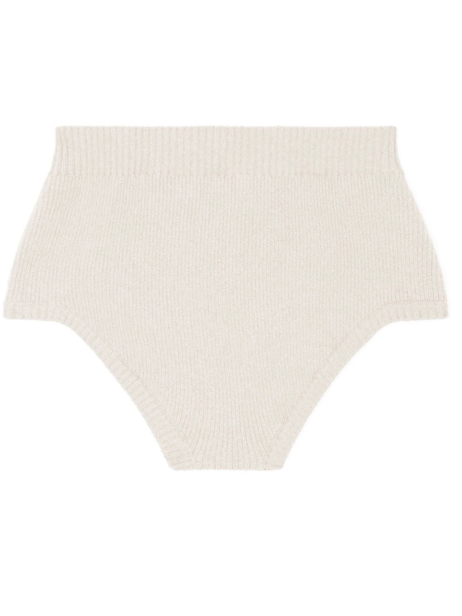 Cheap Alanui knitted shorts high-waisted Women 0811